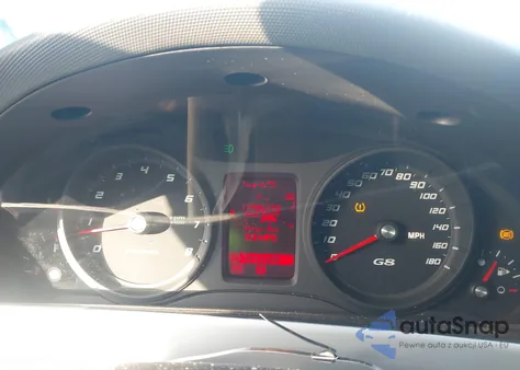 2009 Pontiac G8 из США, поврежденный, VIN 6G2ER57729L190060